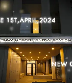 OHWA hostel minowa station